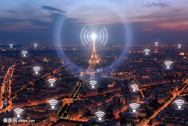 城市網(wǎng)絡(luò)wifi熱點(diǎn)信號