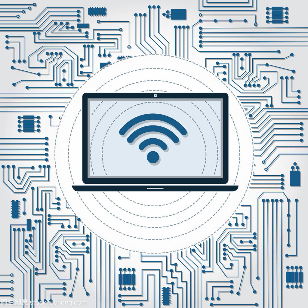 手提電腦、 無線網(wǎng)絡(luò)和電子產(chǎn)品的電路